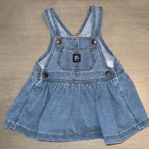 OshKosh B'gosh Blue Denim Overall Dress